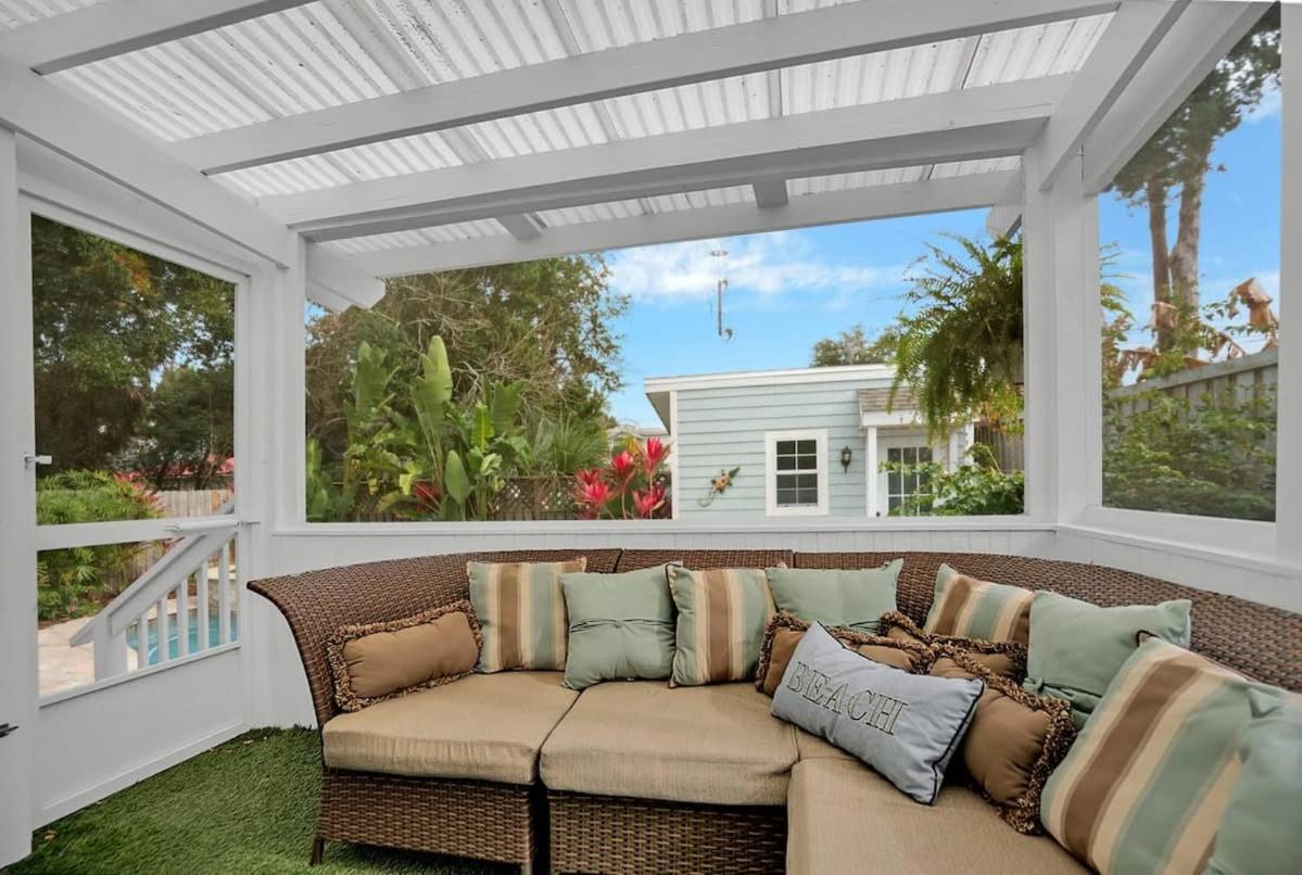 Charming Cottage W Pool, Walkable To Downtown 圣奥古斯丁 外观 照片